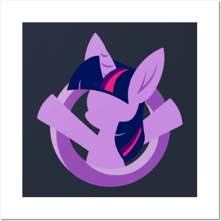 Plain Twilight Sparkle Posters and Art